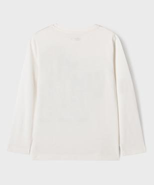 Tee-shirt manches longues avec motif sur l’avant garçon vue4 - GEMO 4G GARCON - GEMO