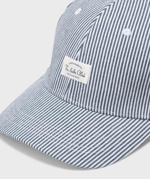 Casquette baseball à rayures femme - LuluCastagnette vue3 - LULU CASTAGNETT - GEMO