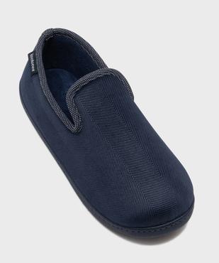 Chaussons enveloppants à motifs chevrons homme - Isotoner vue5 - ISOTONER - GEMO