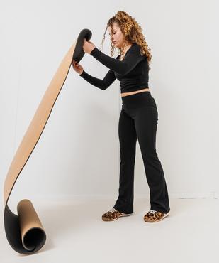 Legging en coton stretch coupe flare fille vue7 - GEMO 4G FILLE - GEMO