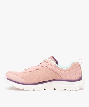 Baskets femme running à paillettes - Skechers vue3 - SKECHERS - GEMO