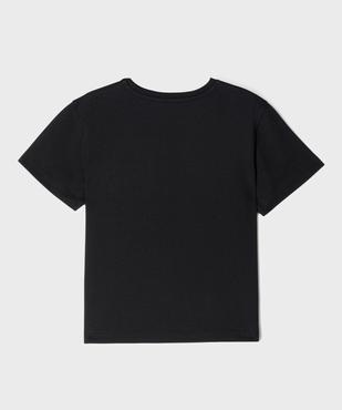 Tee-shirt manches courtes esprit skate avec poche garçon vue3 - GEMO 4G GARCON - GEMO