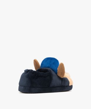 Chaussons garçon en velours avec col élastique Chase - Pat Patrouille vue4 - PAT PATROUILLE - GEMO