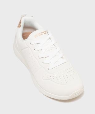 Baskets basses aspect veloutée lavables en machine femme - Skechers vue5 - SKECHERS - GEMO