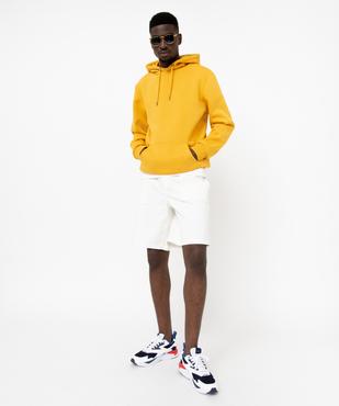 Sweat à capuche intérieur molletonné homme vue5 - GEMO 4G HOMME - GEMO