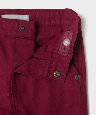Pantalon en coton style charpentier bébé garçon - LuluCastagnette vue2 - LULU CASTAGNETTE G4G D - GEMO