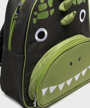Cartable sac à dos à motif dinosaure garçon vue3 - GEMO (ACCESS) - GEMO
