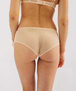 Shorty en dentelle et tulle femme (lot de 2) vue2 - GEMO(HOMWR FEM) - GEMO