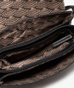 Sac besace compact à bandoulière réglable femme vue3 - GEMO (ACCESS) - GEMO