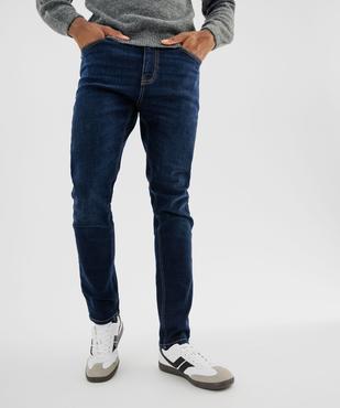 Jean slim en coton stretch homme vue2 - GEMO 4G HOMME - GEMO