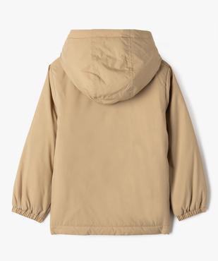 Blouson imperméable à capuche garçon - LuluCastagnette vue5 - LULU CASTAGNETTE GEMO FOR GOOD - GEMO