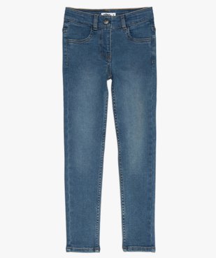 Jean fille coupe skinny en matière extensible vue1 - GEMO (ENFANT) - GEMO
