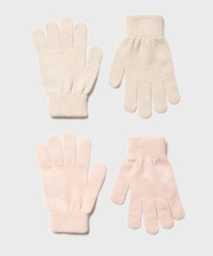 Gants en maille fine fille (lot de 2) vue1 - GEMO (ENFANT) - GEMO