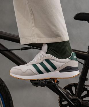 Baskets en cuir et mesh Run 60s 4.0 homme - Adidas vue7 - ADIDAS - GEMO