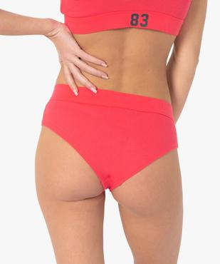 Shorty femme en maille côtelée – Camps United vue2 - CAMPS UNITED - GEMO