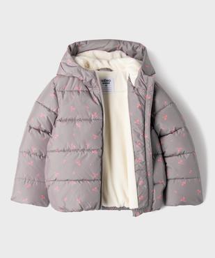 Doudoune doublée polaire fille vue2 - GEMO 4G FILLE - GEMO