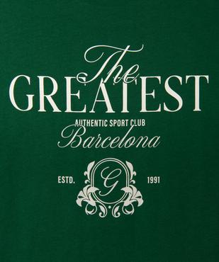 Tee-shirt manches courtes motif poitrine et dos garçon vue4 - GEMO 4G GARCON - GEMO