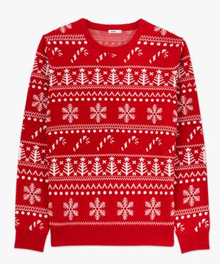 Pull imprimé spécial Noël homme vue5 - GEMO (HOMME) - GEMO