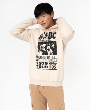 Sweat à capuche avec photo homme - ACDC vue1 - ACDC - GEMO
