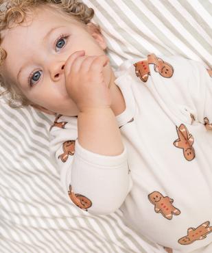 Pyjama 2 pièces Noël bébé vue5 - GEMO 4G BEBE - GEMO