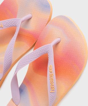 Tongs avec fines brides et semelle multicolore Top femme - Havaianas vue3 - HAVAIANAS - GEMO