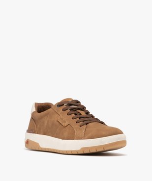 Baskets à lacets avec semelle massante homme - Relife vue3 - RELIFE - GEMO