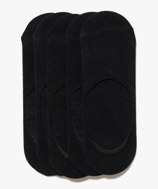 Chaussettes fille invisibles coloris assortis (lot de 5) vue1 - GEMO (ENFANT) - GEMO