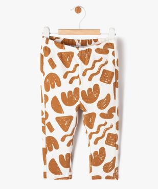 Legging en maille imprimée et texturée bébé garçon vue1 - GEMO(BEBE DEBT) - GEMO