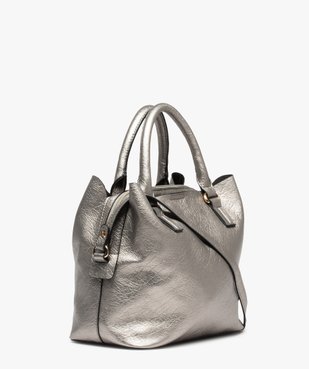 Sac porté main effet veiné femme vue2 - GEMO (ACCESS) - GEMO