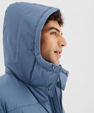 Doudoune à capuche et col montant homme vue4 - GEMO 4G HOMME - GEMO