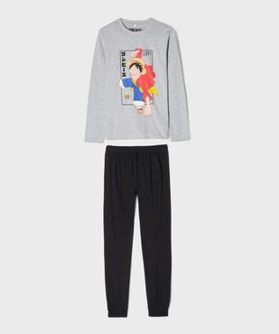 Pyjama à motif manga garçon - One Piece vue1 - ONE PIECE - GEMO