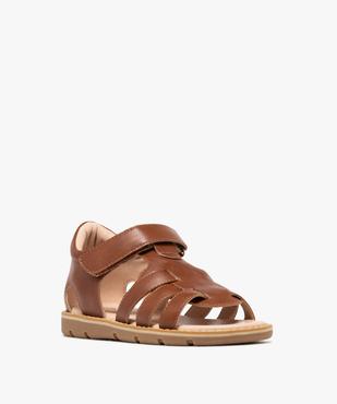 Sandales à brides et fermeture scratch garçon - Buggy Shoes vue3 - BUGGY GEMO FOR GOOD - GEMO