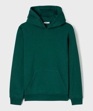 Sweat molletonné à capuche garçon vue1 - GEMO (JUNIOR) - GEMO