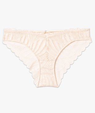 Culotte en dentelle scintillante femme vue4 - GEMO(HOMWR FEM) - GEMO