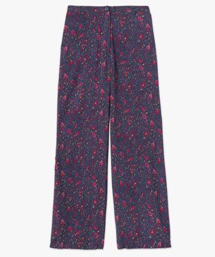 Pantalon ample imprimé femme vue4 - GEMO(FEMME PAP) - GEMO