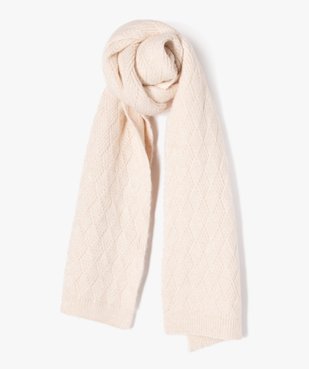 Echarpe en maille fantaisie femme vue1 - GEMO (ACCESS) - GEMO