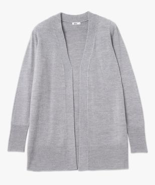 Gilet long porté ouvert femme vue4 - GEMO(FEMME PAP) - GEMO