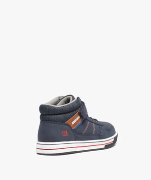 Baskets mid-cut avec fermeture scratch garçon - Redskins vue4 - REDSKINS - GEMO