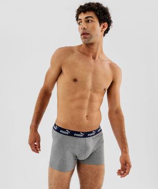 Boxer en coton stretch à ceinture confortable homme - Puma (lot de 2) vue1 - PUMA - GEMO