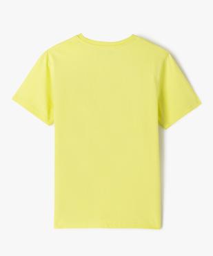 Tee-shirt manches courtes avec inscription garçon vue3 - GEMO 4G GARCON - GEMO