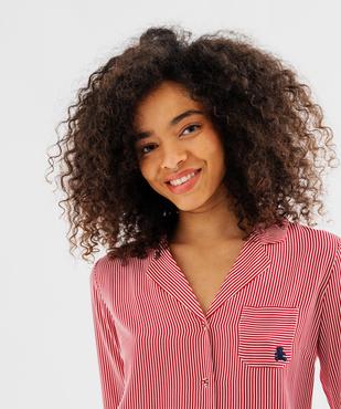 Pyjama pantalon fluide femme - LuluCastagnette vue2 - LULUCASTAGNETTE - GEMO