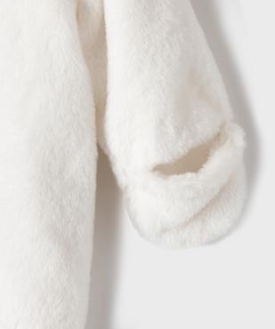 Combinaison pilote en fourrure imitation à capuche bébé vue3 - GEMO(BB COUCHE) - GEMO