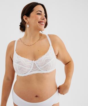 Soutien-gorge emboitant à armatures femme grande taille vue1 - GEMO(HOMWR FEM) - GEMO