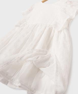 Robe de cérémonie à volants bébé fille - LuluCastagnette vue4 - LULUCASTAGNETTE - GEMO