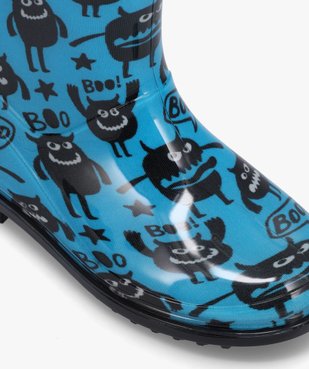 Bottes de pluie garçon imprimées monstres vue6 - GEMO (ENFANT) - GEMO