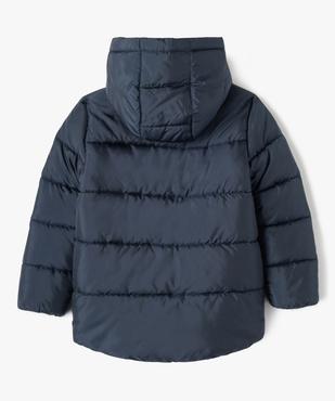 Blouson à capuche matelassé et déperlant garçon vue4 - PREMIER PRIX BY GEMO - GEMO