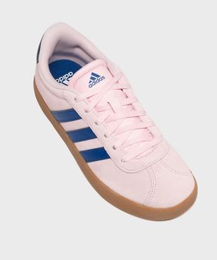 Baskets en cuir suédé VL Court 3.0 femme - Adidas vue5 - ADIDAS - GEMO