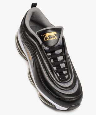 Baskets homme running à semelle translucide – Airness  vue5 - AIRNESS - GEMO