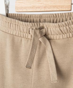 Pantalon en maille avec taille élastique bébé garçon vue2 - GEMO 4G BEBE - GEMO