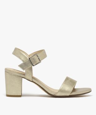 Sandales femme à talon et larges brides vue7 - VALENTINA BALDA - GEMO